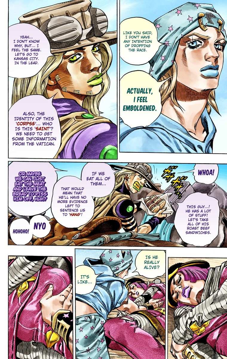 Read Jojo's Bizarre Adventure Part 7 Steel Ball Run Manga Online