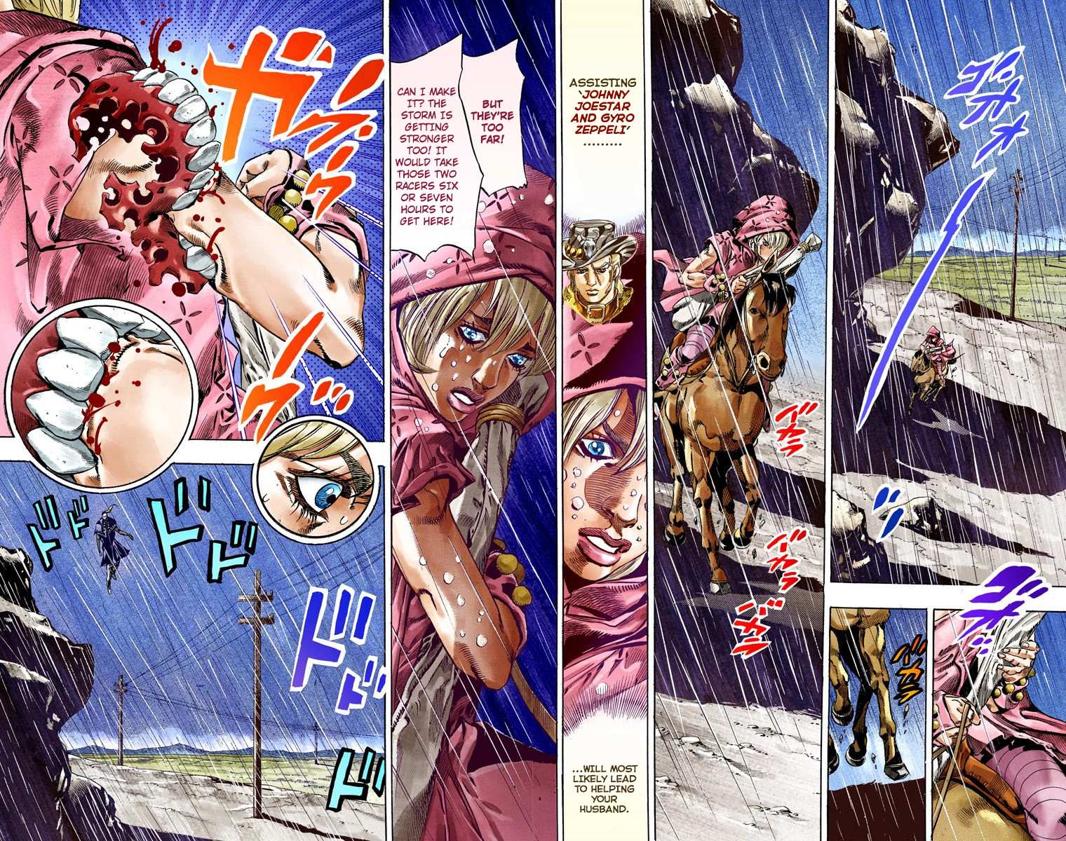 Read Jojo's Bizarre Adventure Part 7 Steel Ball Run Manga Online