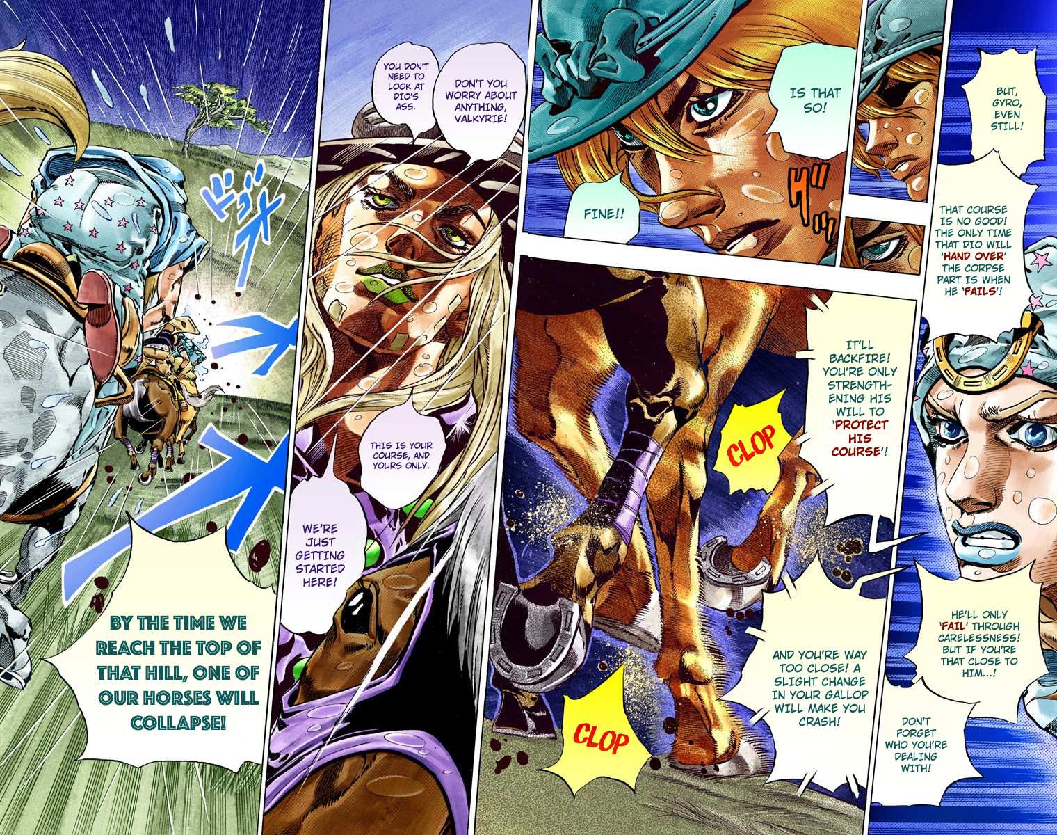 Read Jojo's Bizarre Adventure Part 7 Steel Ball Run Manga Online
