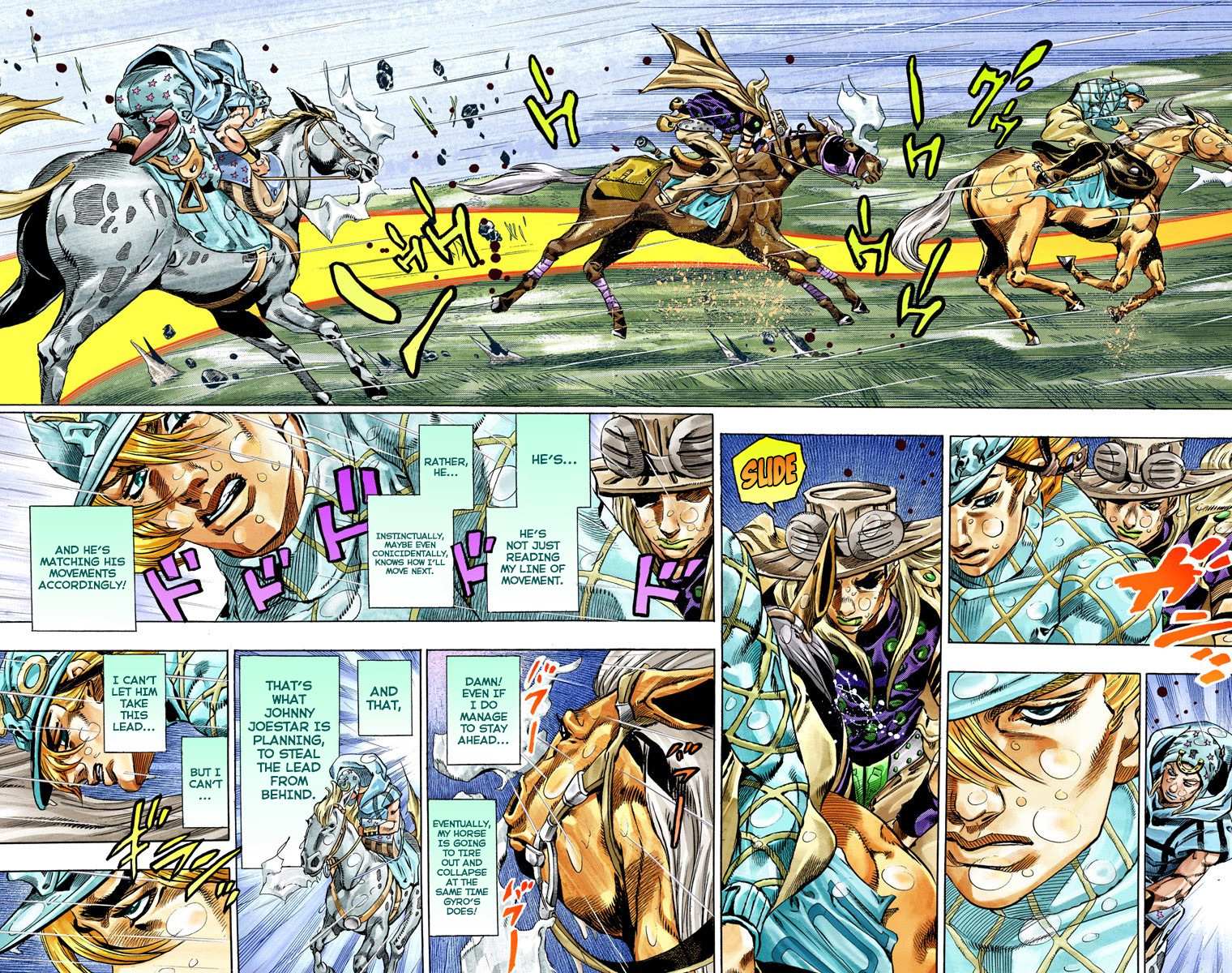 Read Jojo's Bizarre Adventure Part 7 Steel Ball Run Manga Online