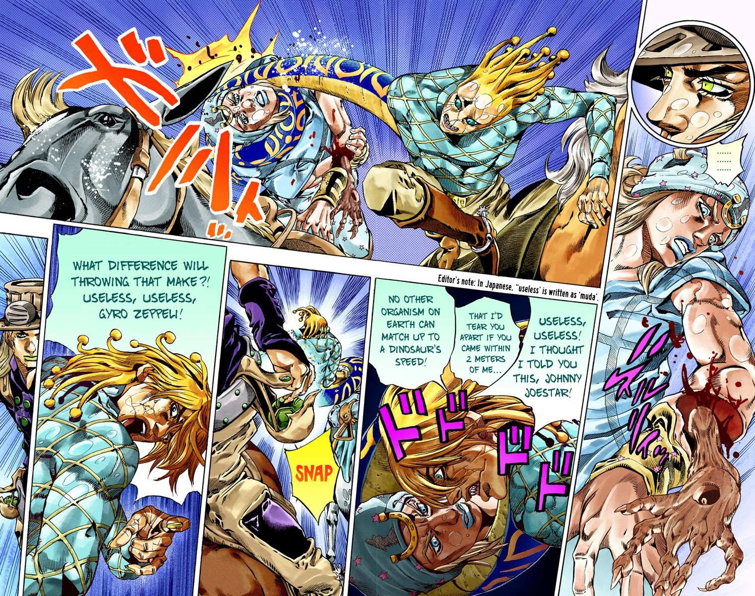 Read Jojo's Bizarre Adventure Part 7 Steel Ball Run Manga Online