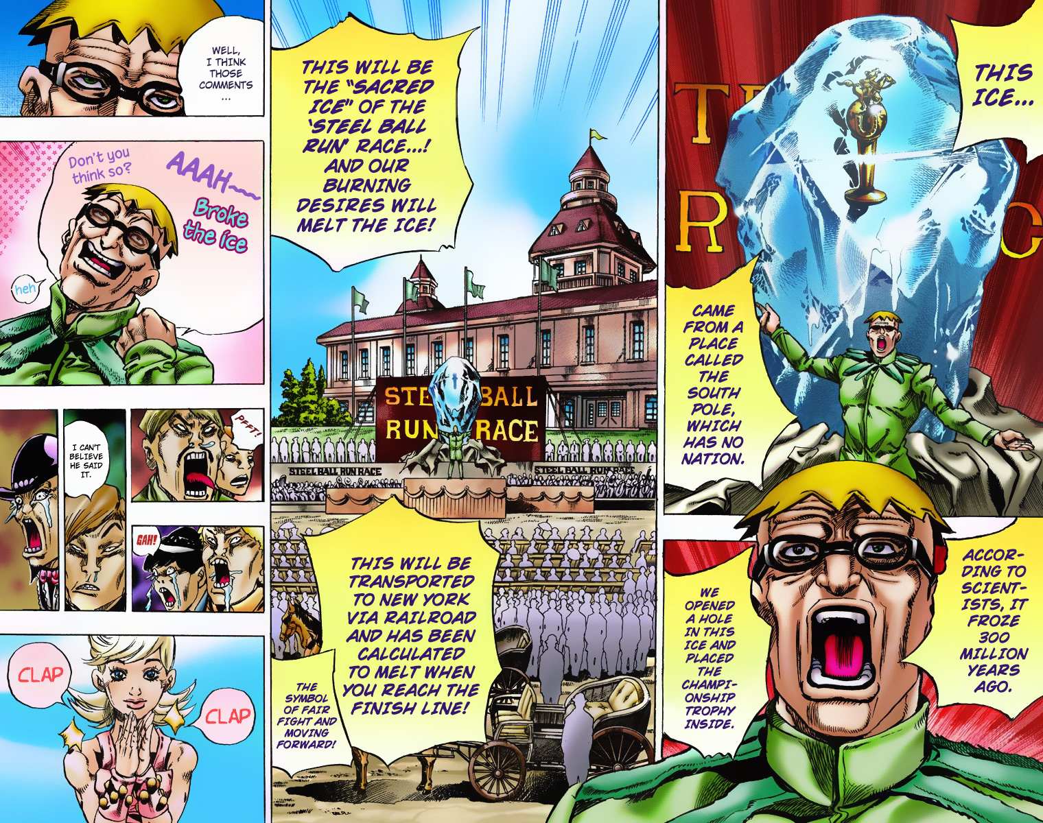 Read Jojo's Bizarre Adventure Part 7 Steel Ball Run Manga Online