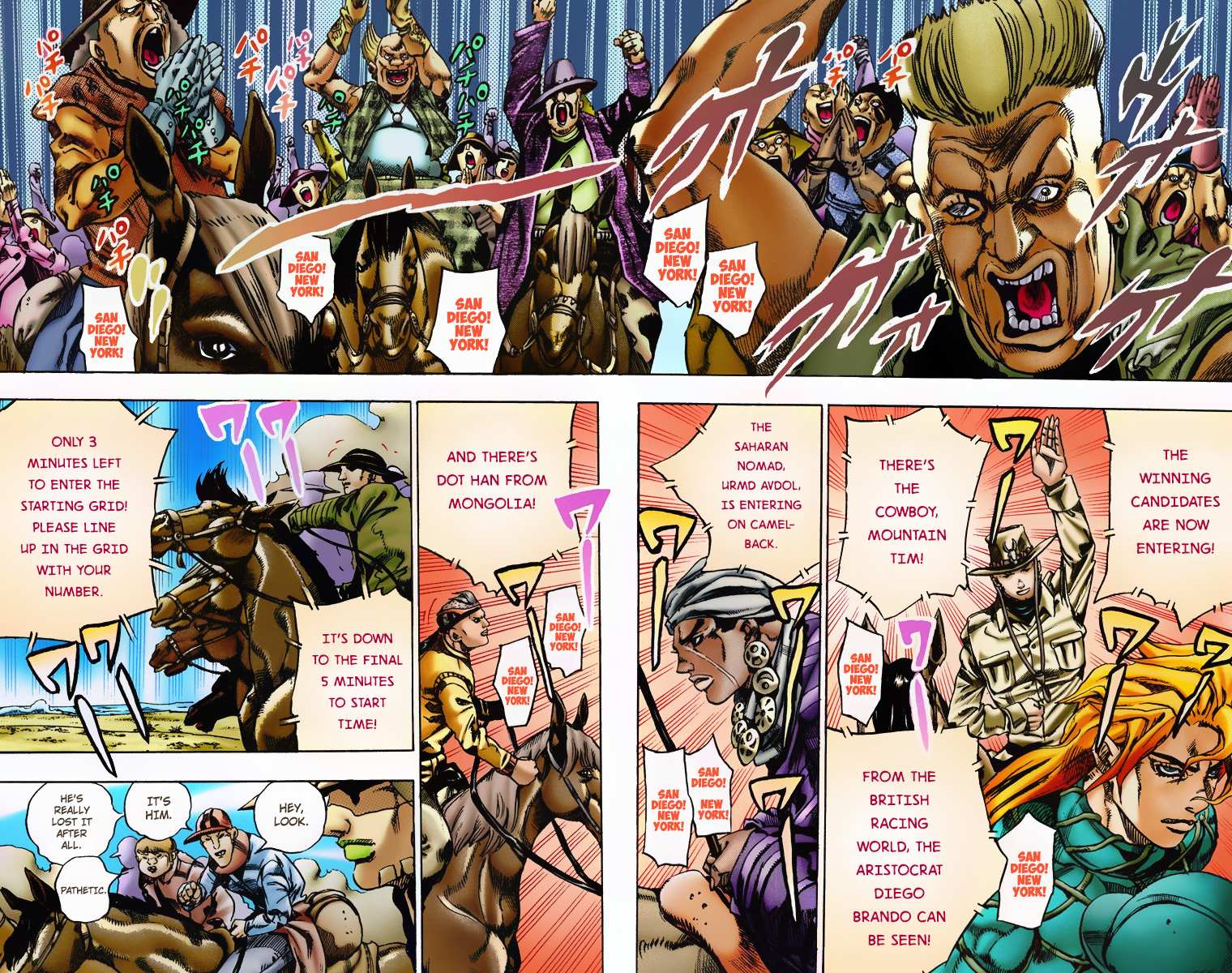 Read Jojo's Bizarre Adventure Part 7 Steel Ball Run Manga Online