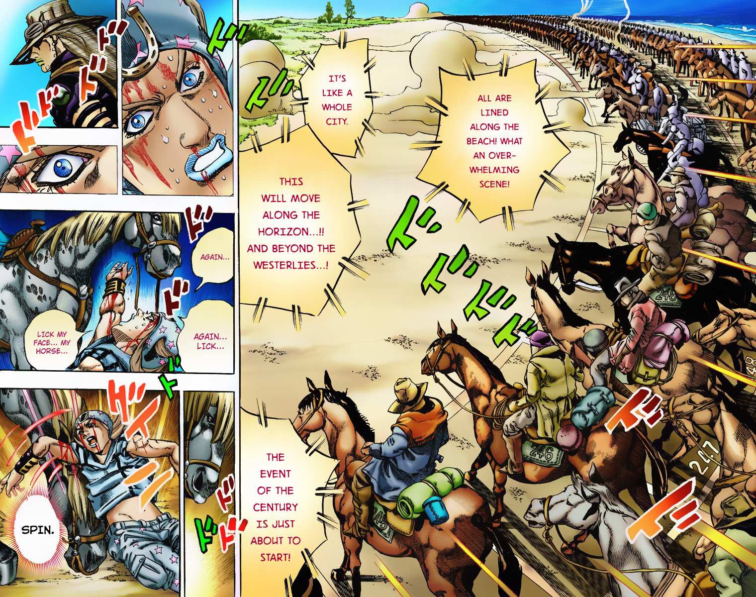 Read Jojo's Bizarre Adventure Part 7 Steel Ball Run Manga Online