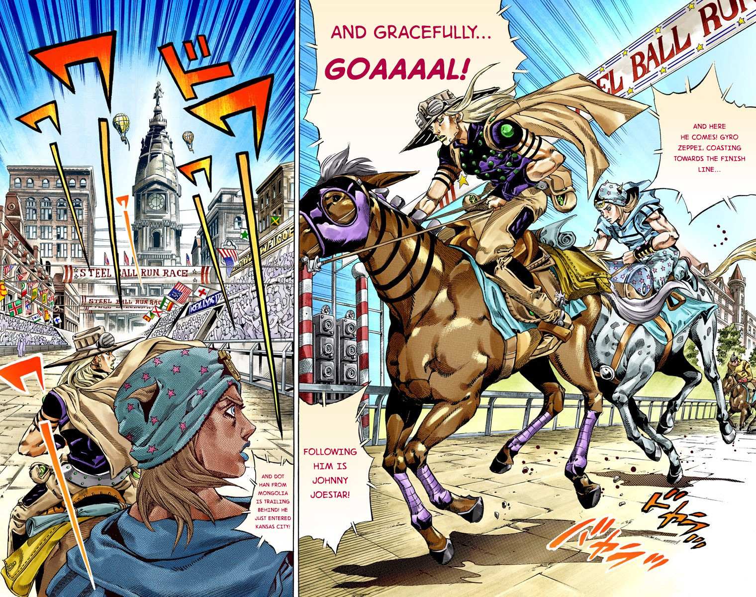 Read Jojo's Bizarre Adventure Part 7 Steel Ball Run Manga Online