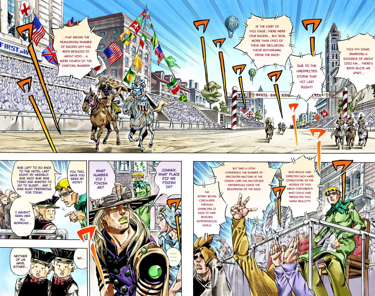 Read Jojo's Bizarre Adventure Part 7 Steel Ball Run Manga Online