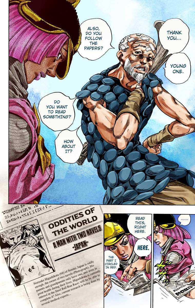 Read Jojo's Bizarre Adventure Part 7 Steel Ball Run Manga Online