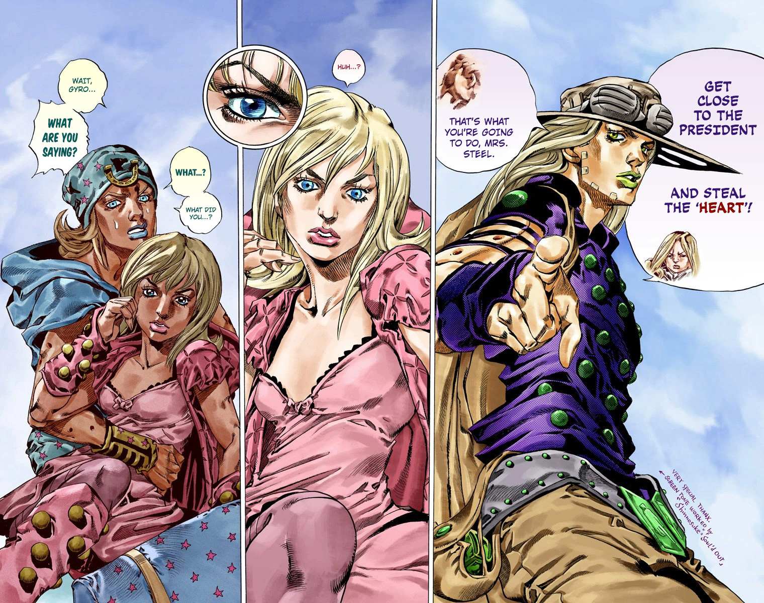 Read Jojo's Bizarre Adventure Part 7 Steel Ball Run Manga Online