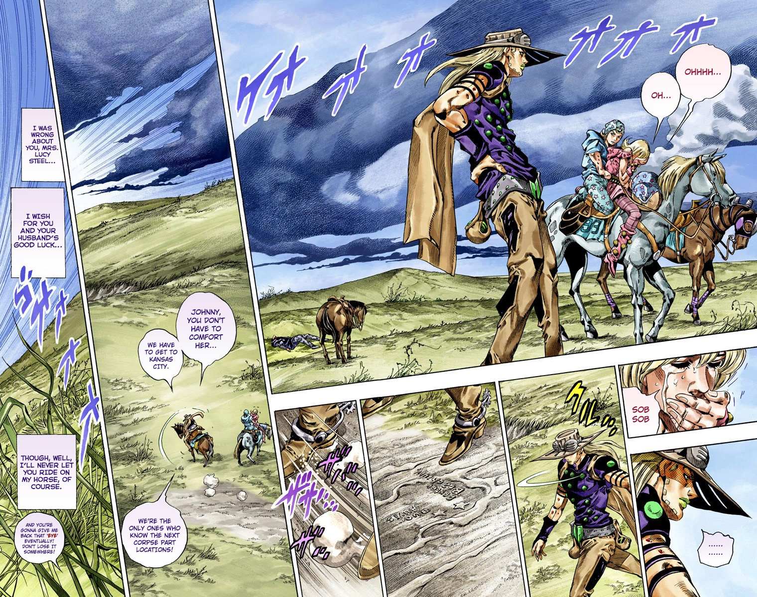 Read Jojo's Bizarre Adventure Part 7 Steel Ball Run Manga Online