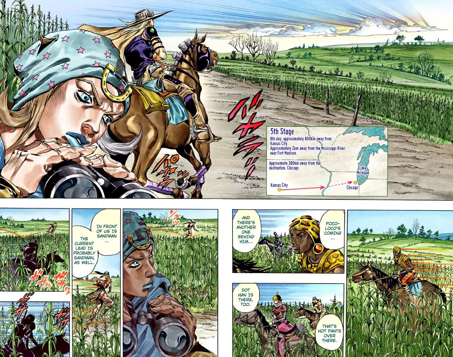 Read Jojo's Bizarre Adventure Part 7 Steel Ball Run Manga Online