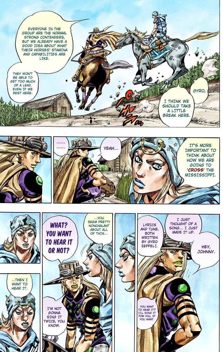 Read Jojo's Bizarre Adventure Part 7 Steel Ball Run Manga Online
