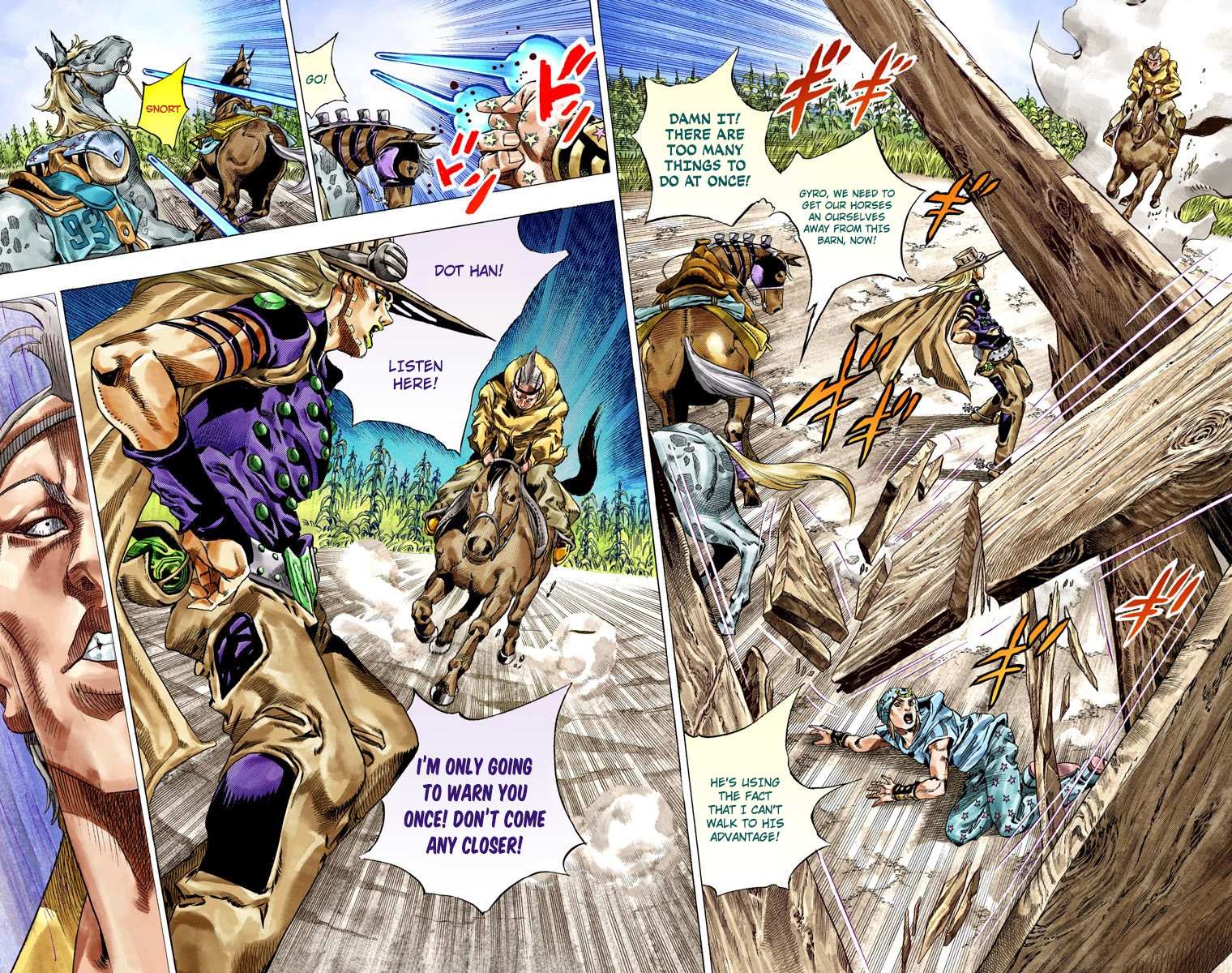 Read Jojo's Bizarre Adventure Part 7 Steel Ball Run Manga Online