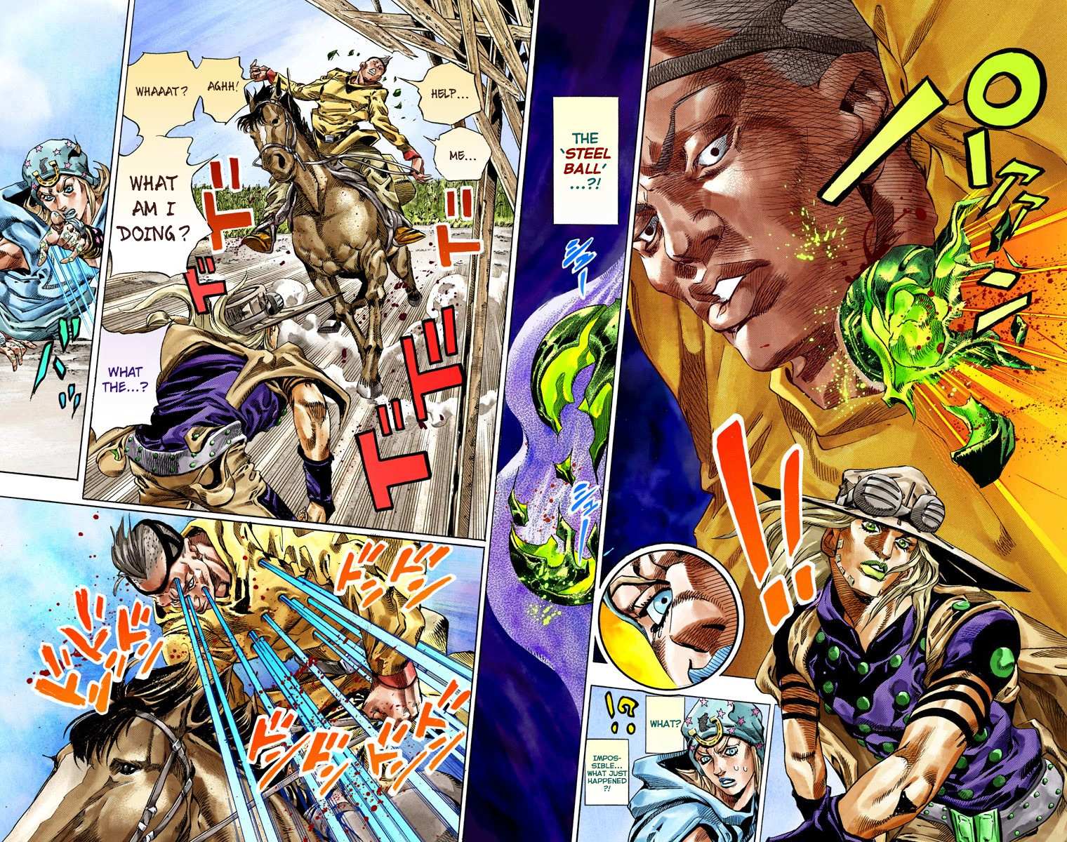 Read Jojo's Bizarre Adventure Part 7 Steel Ball Run Manga Online
