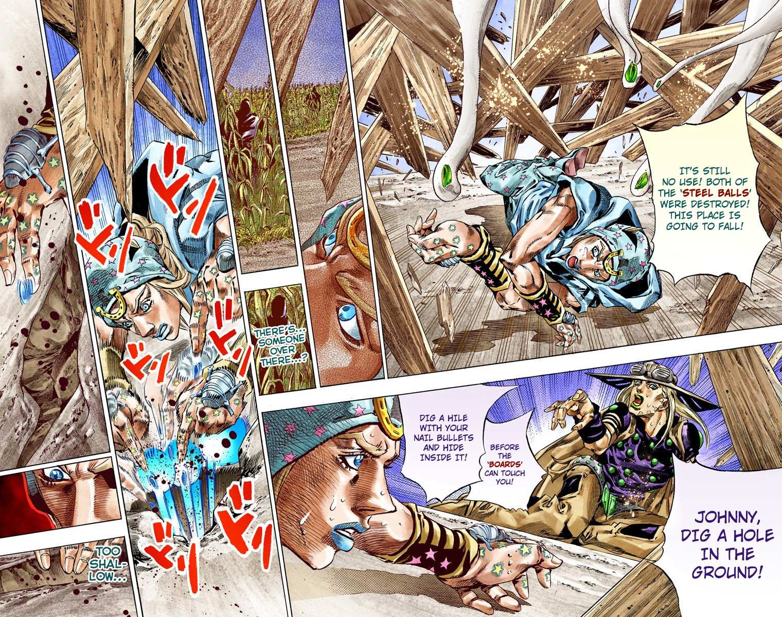 Read Jojo's Bizarre Adventure Part 7 Steel Ball Run Manga Online