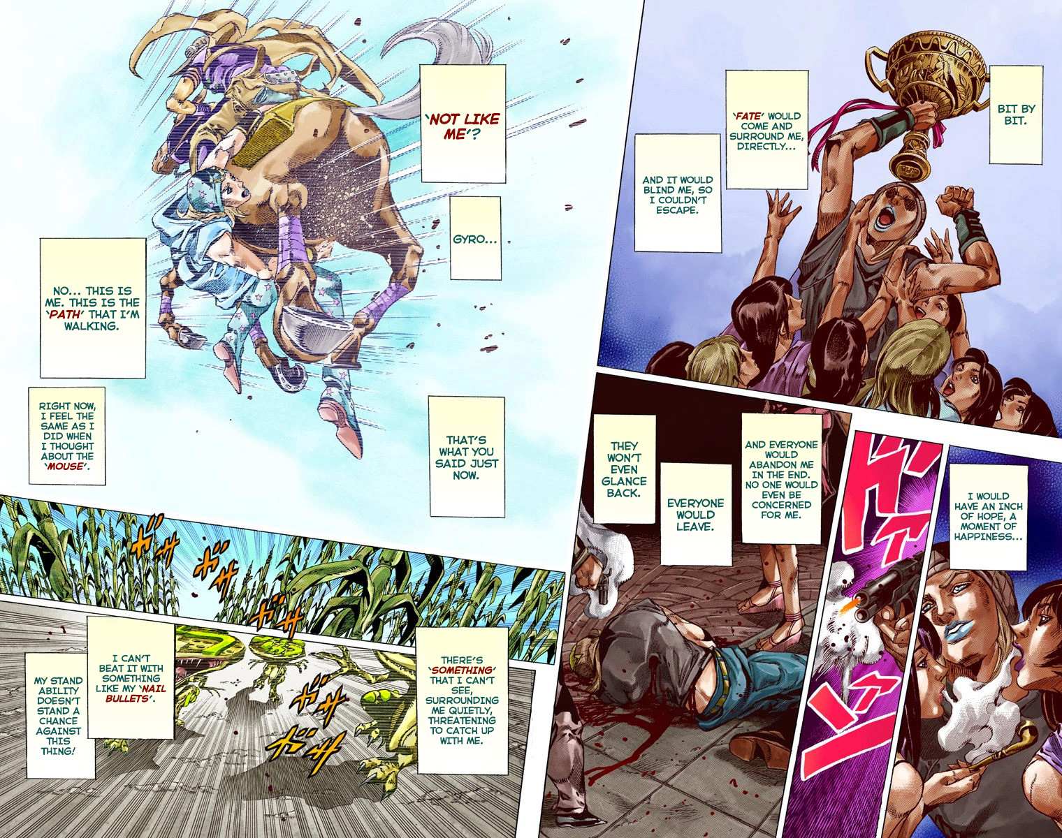 Read Jojo's Bizarre Adventure Part 7 Steel Ball Run Manga Online