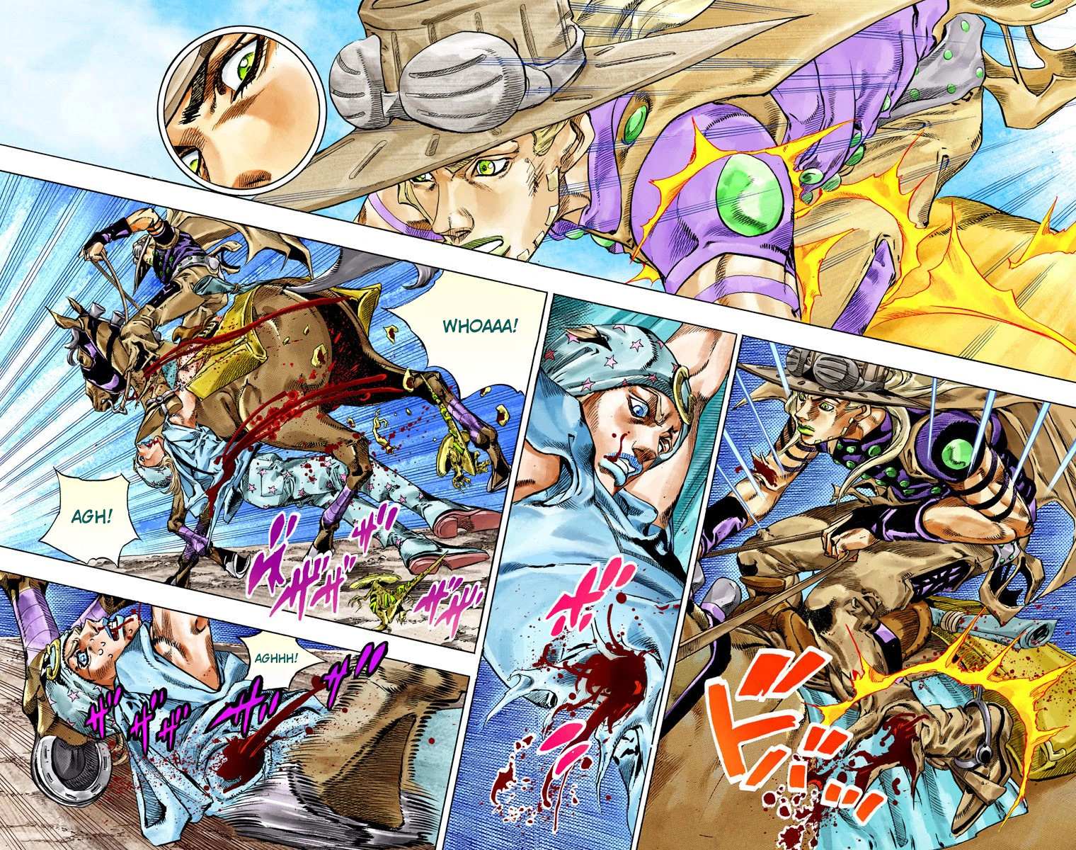 Read Jojo's Bizarre Adventure Part 7 Steel Ball Run Manga Online