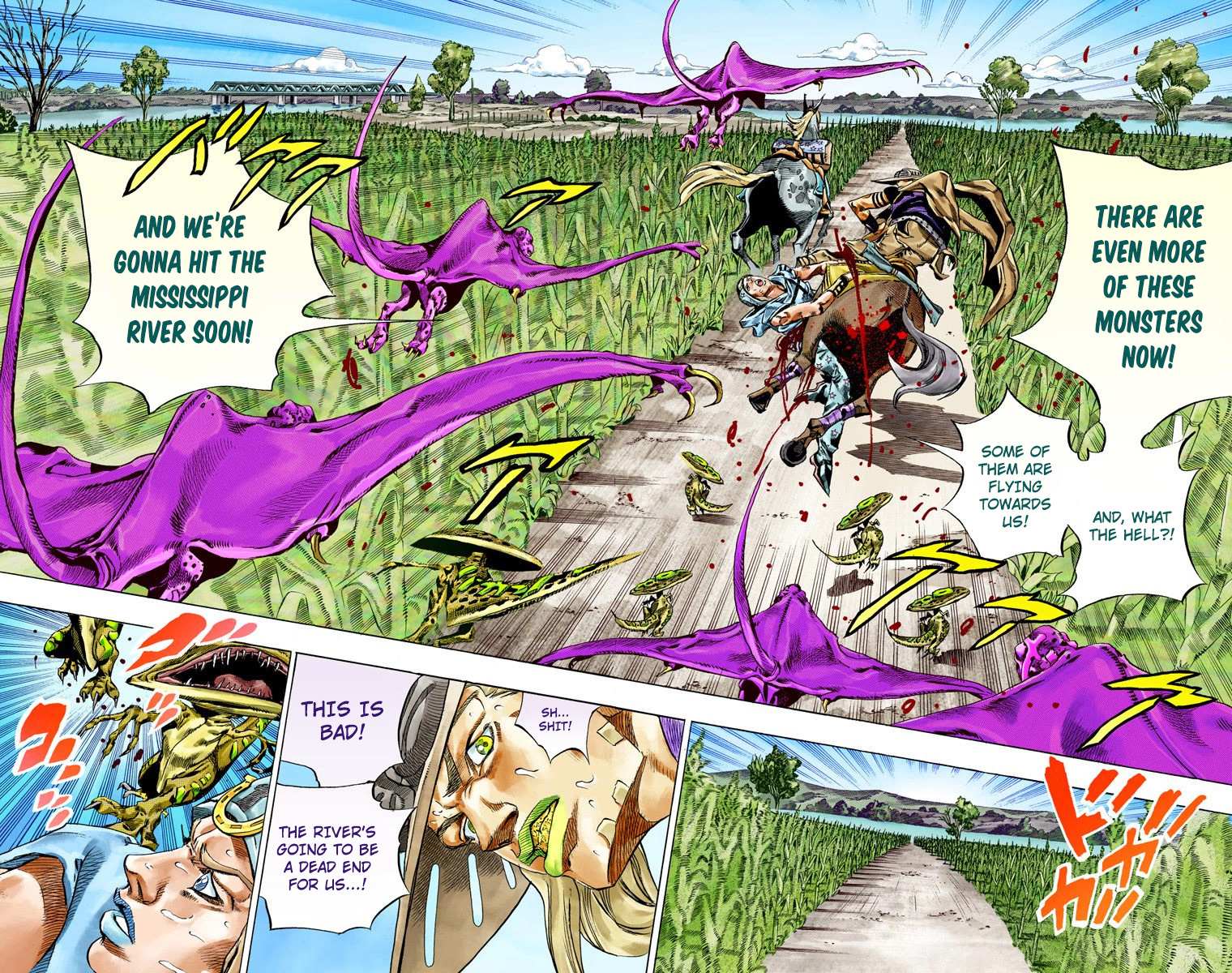 Read Jojo's Bizarre Adventure Part 7 Steel Ball Run Manga Online