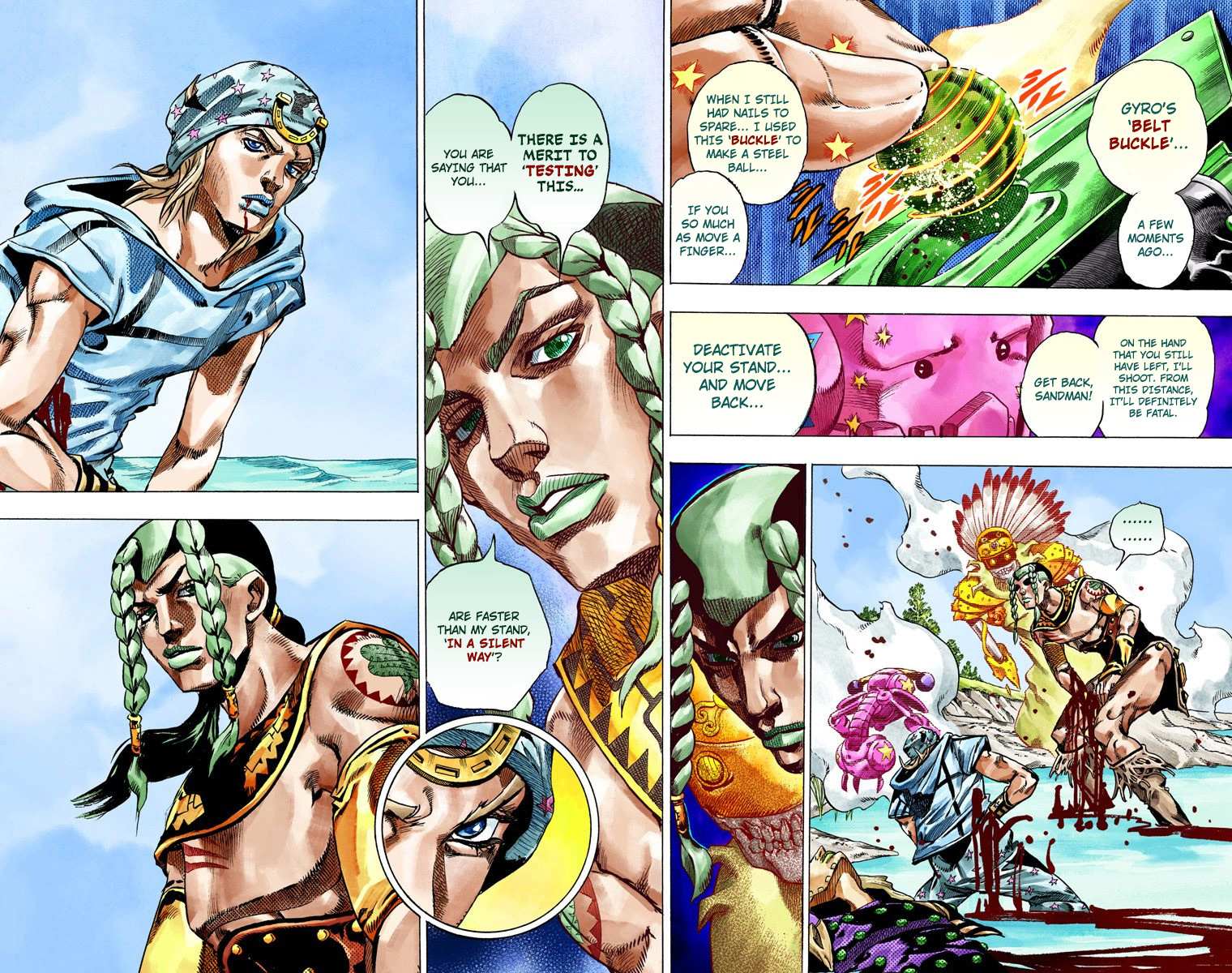 Read Jojo's Bizarre Adventure Part 7 Steel Ball Run Manga Online