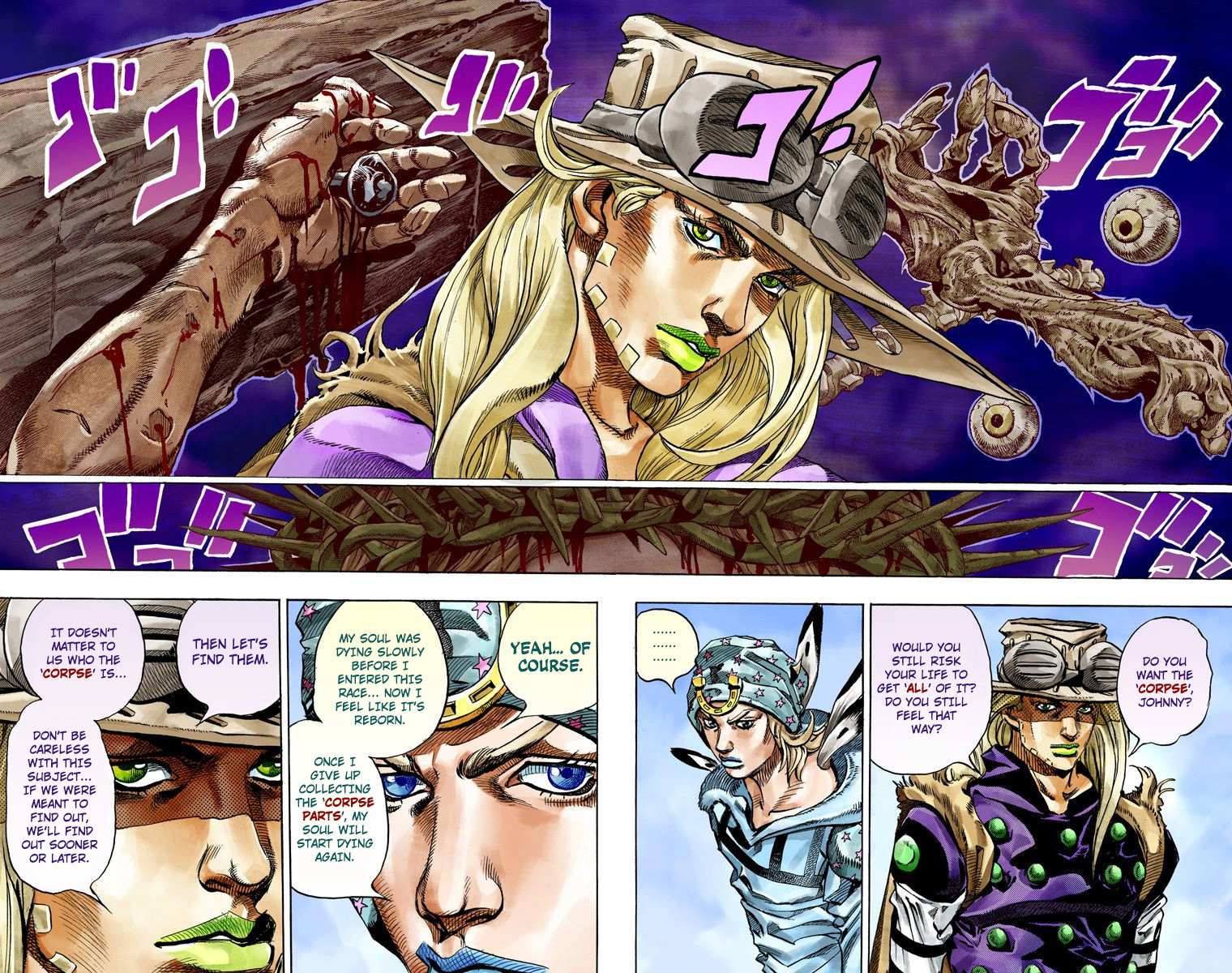 Read Jojo's Bizarre Adventure Part 7 Steel Ball Run Manga Online