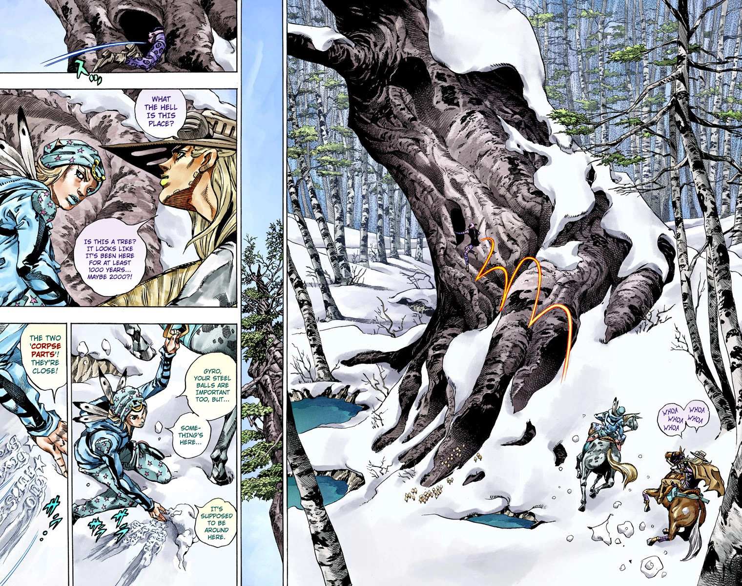 Read Jojo's Bizarre Adventure Part 7 Steel Ball Run Manga Online