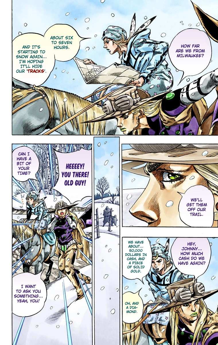 Read Jojo's Bizarre Adventure Part 7 Steel Ball Run Manga Online