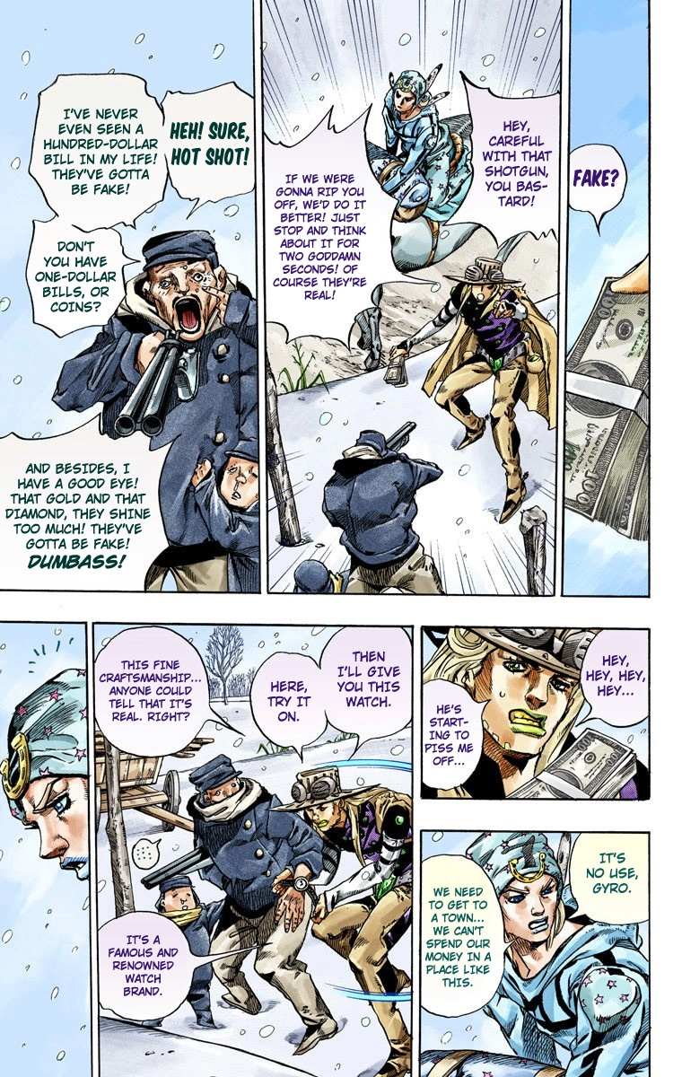 Read Jojo's Bizarre Adventure Part 7 Steel Ball Run Manga Online