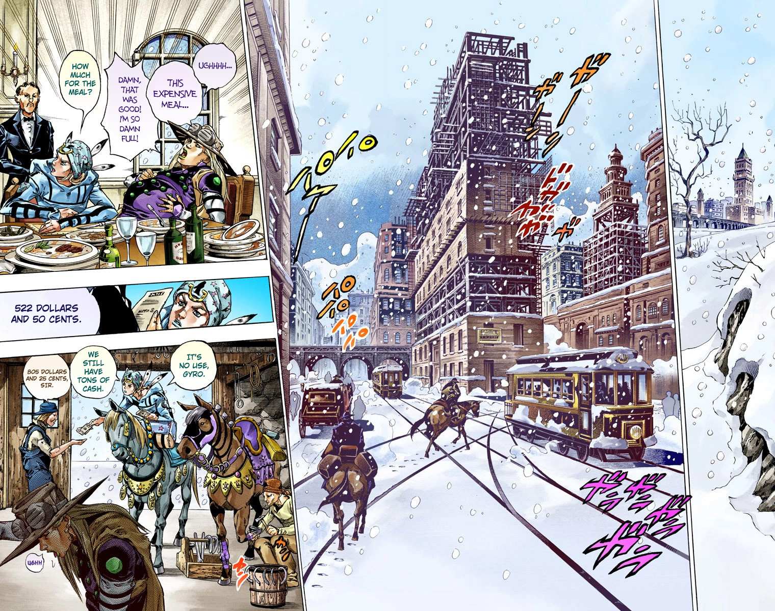 Read Jojo's Bizarre Adventure Part 7 Steel Ball Run Manga Online