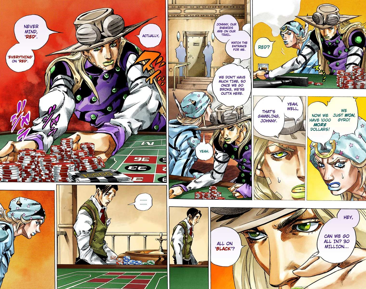 Read Jojo's Bizarre Adventure Part 7 Steel Ball Run Manga Online