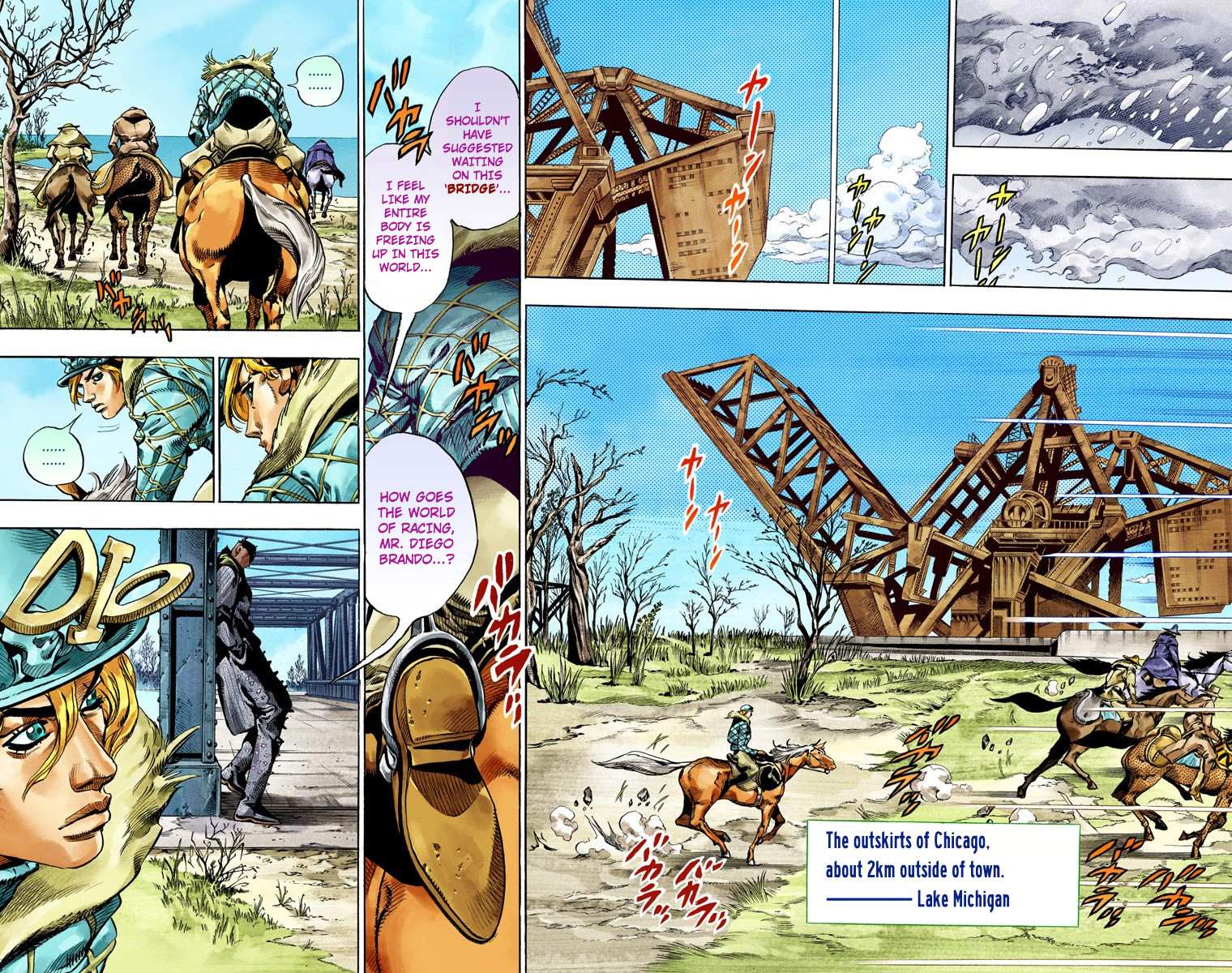 Read Jojo's Bizarre Adventure Part 7 Steel Ball Run Manga Online