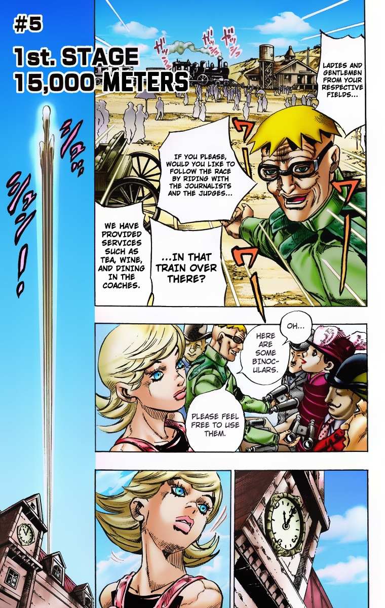 Read Jojo's Bizarre Adventure Part 7 Steel Ball Run Manga Online