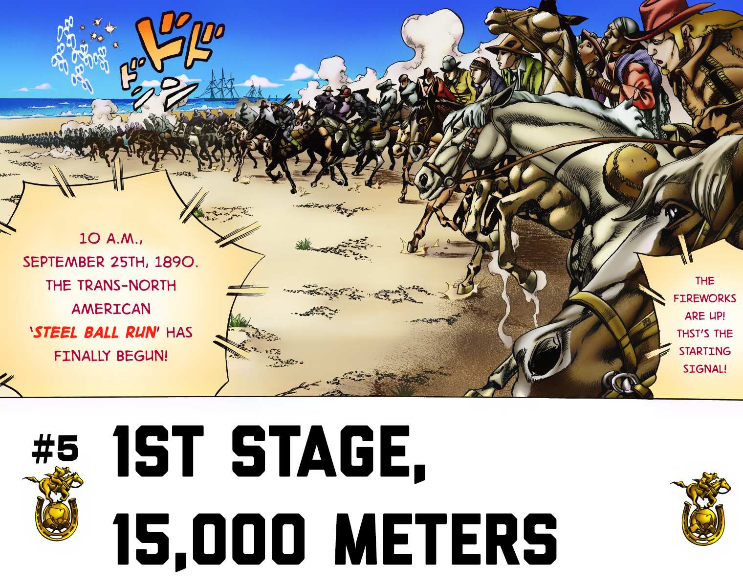 Read Jojo's Bizarre Adventure Part 7 Steel Ball Run Manga Online