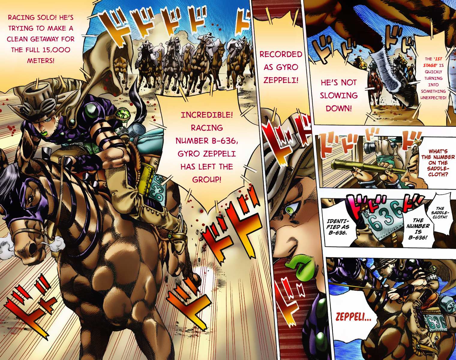Read Jojo's Bizarre Adventure Part 7 Steel Ball Run Manga Online
