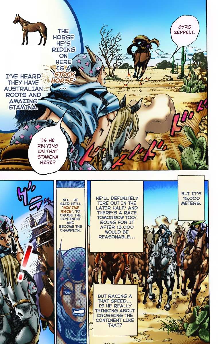 Read Jojo's Bizarre Adventure Part 7 Steel Ball Run Manga Online