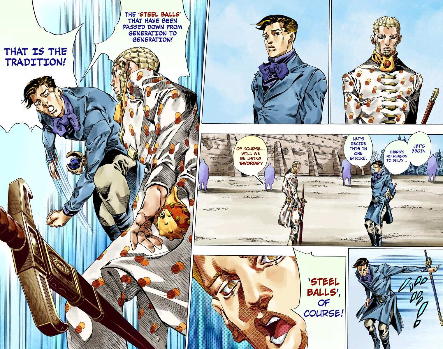 Read Jojo's Bizarre Adventure Part 7 Steel Ball Run Manga Online
