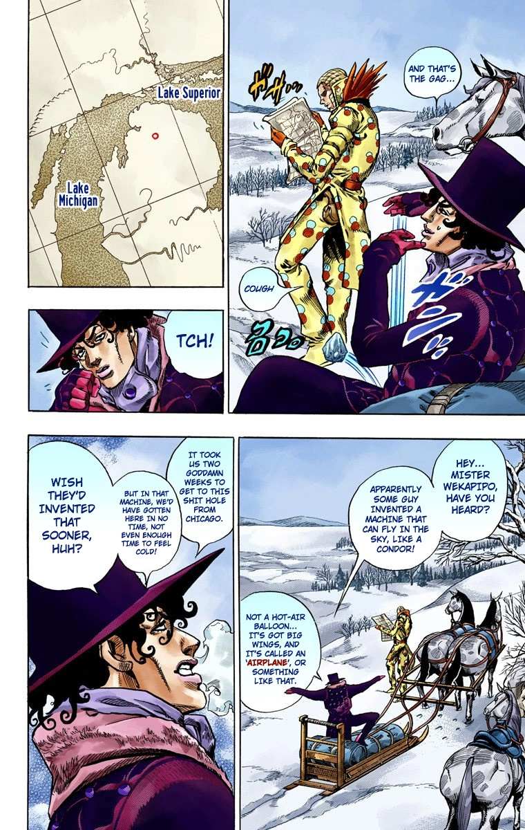 Read Jojo's Bizarre Adventure Part 7 Steel Ball Run Manga Online