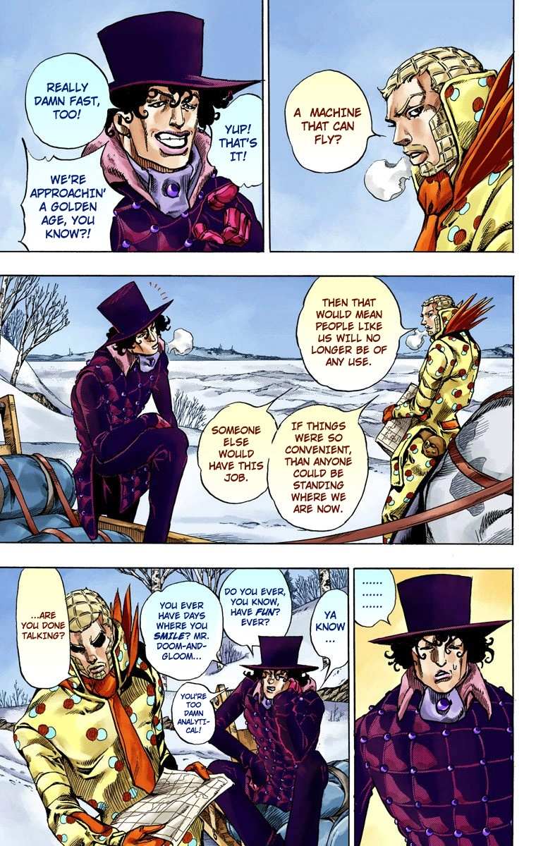 Read Jojo's Bizarre Adventure Part 7 Steel Ball Run Manga Online