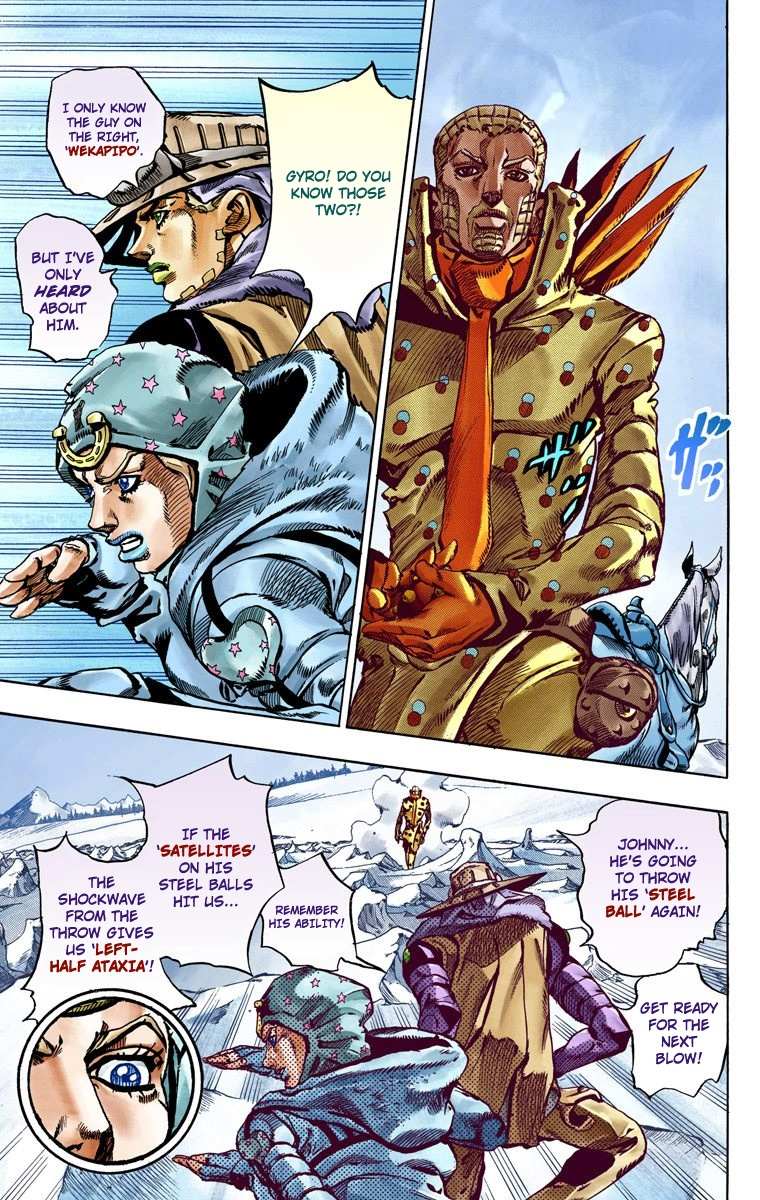 Read Jojo's Bizarre Adventure Part 7 Steel Ball Run Manga Online
