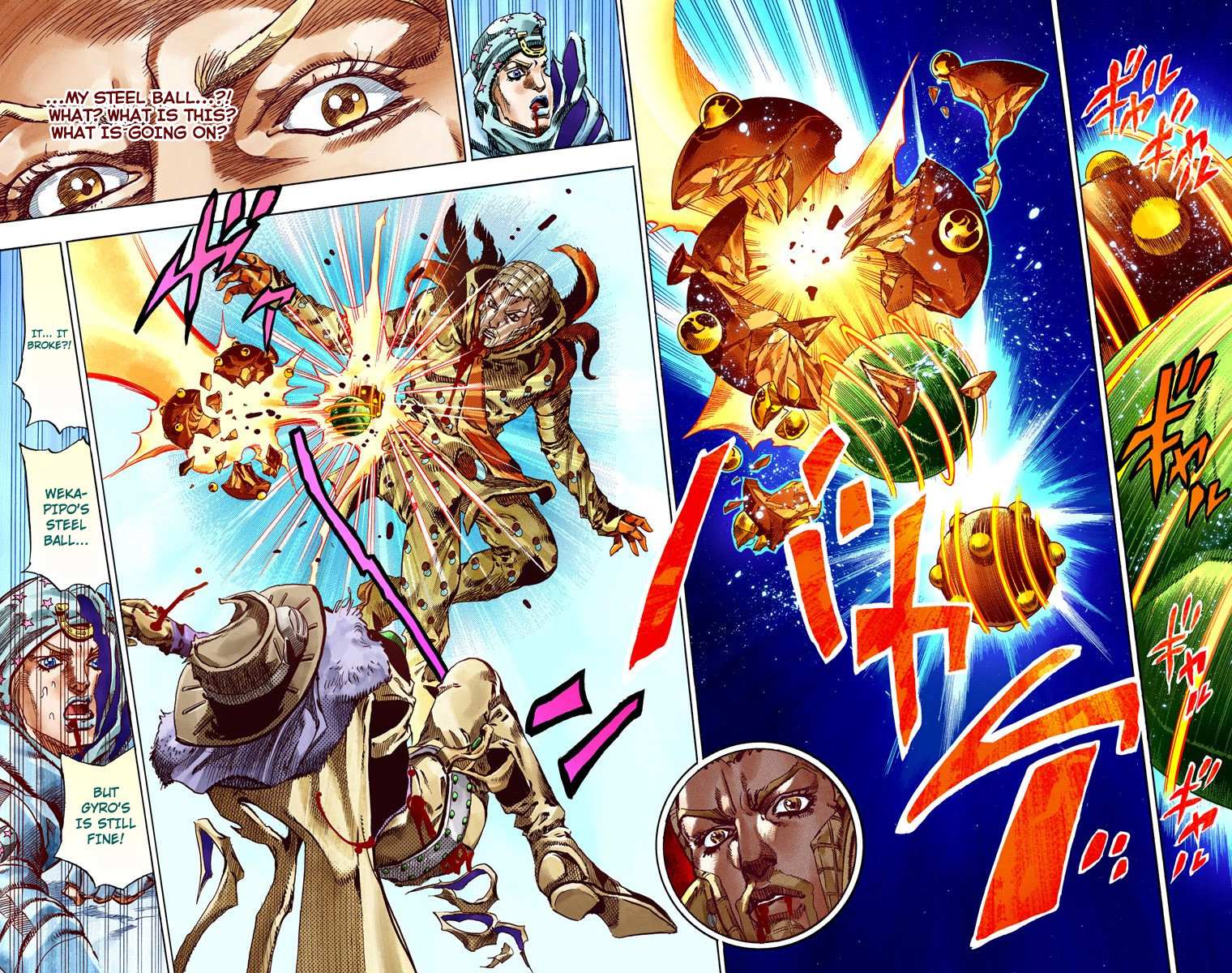 Read Jojo's Bizarre Adventure Part 7 Steel Ball Run Manga Online