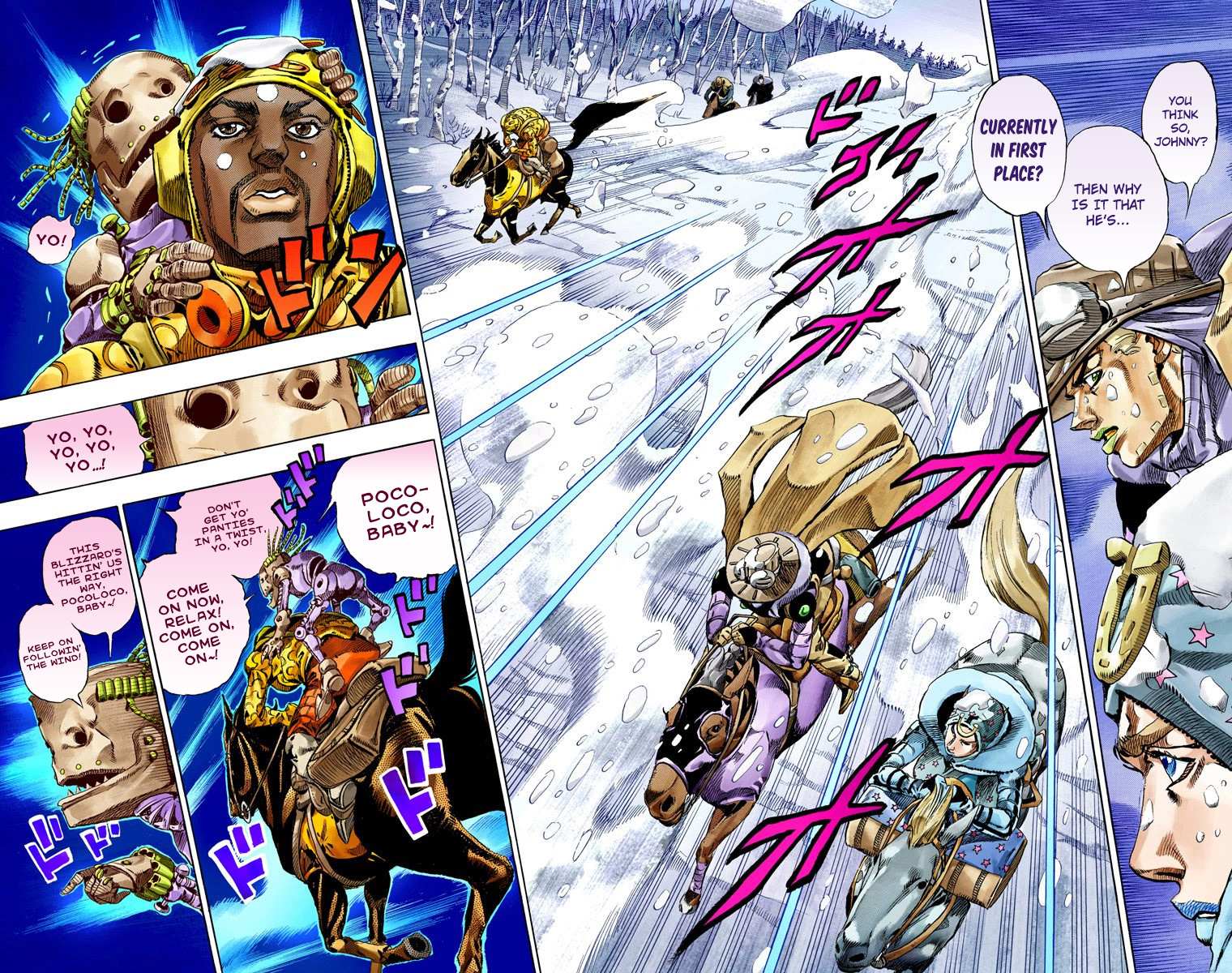 Read Jojo's Bizarre Adventure Part 7 Steel Ball Run Manga Online