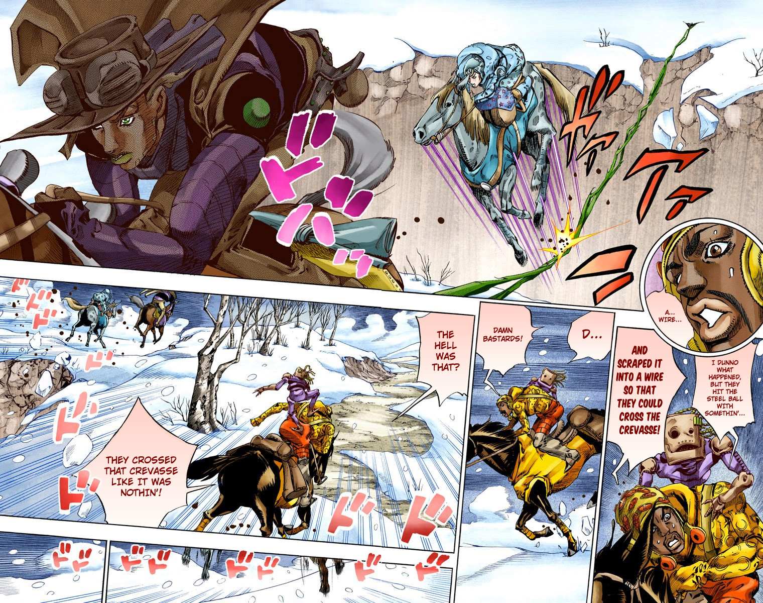 Read Jojo's Bizarre Adventure Part 7 Steel Ball Run Manga Online