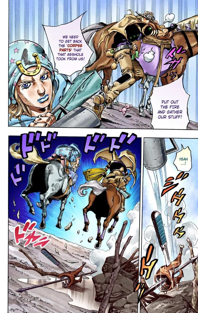 Read Jojo's Bizarre Adventure Part 7 Steel Ball Run Manga Online