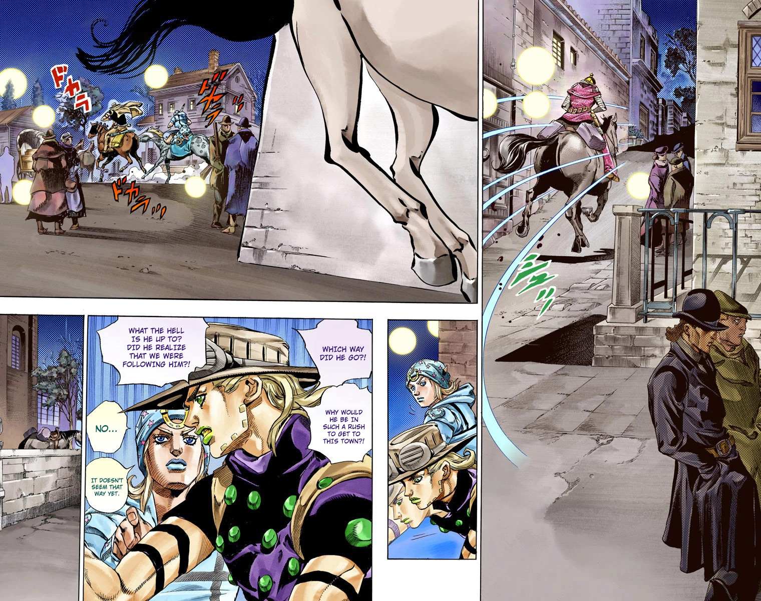 Read Jojo's Bizarre Adventure Part 7 Steel Ball Run Manga Online