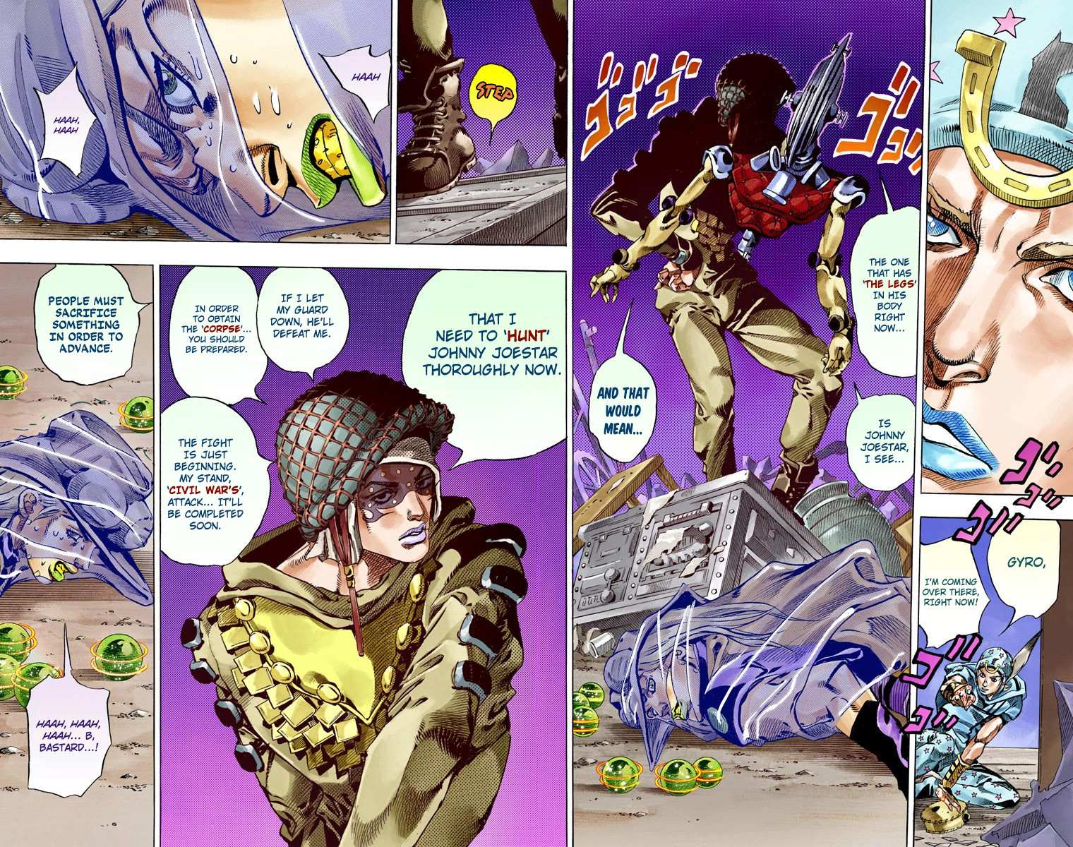 Read Jojo's Bizarre Adventure Part 7 Steel Ball Run Manga Online