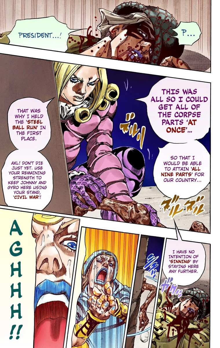 Read Jojo's Bizarre Adventure Part 7 Steel Ball Run Manga Online