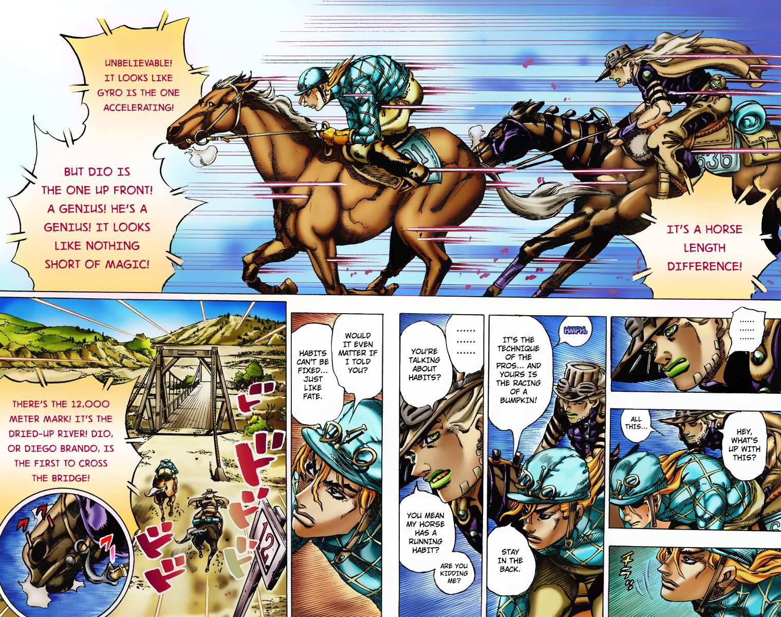 Read Jojo's Bizarre Adventure Part 7 Steel Ball Run Manga Online