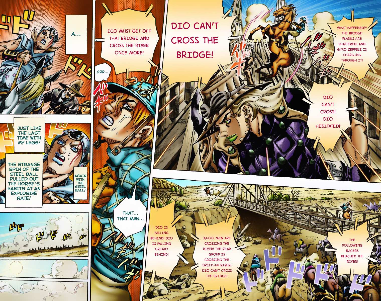 Read Jojo's Bizarre Adventure Part 7 Steel Ball Run Manga Online