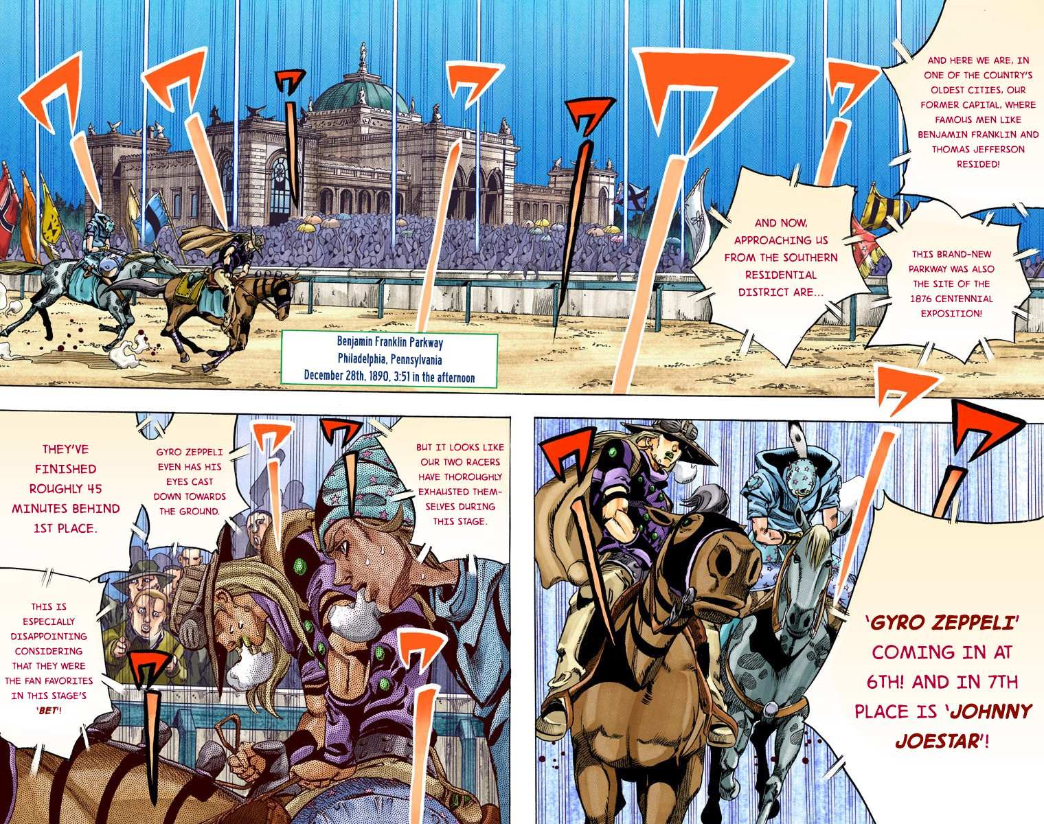 Read Jojo's Bizarre Adventure Part 7 Steel Ball Run Manga Online