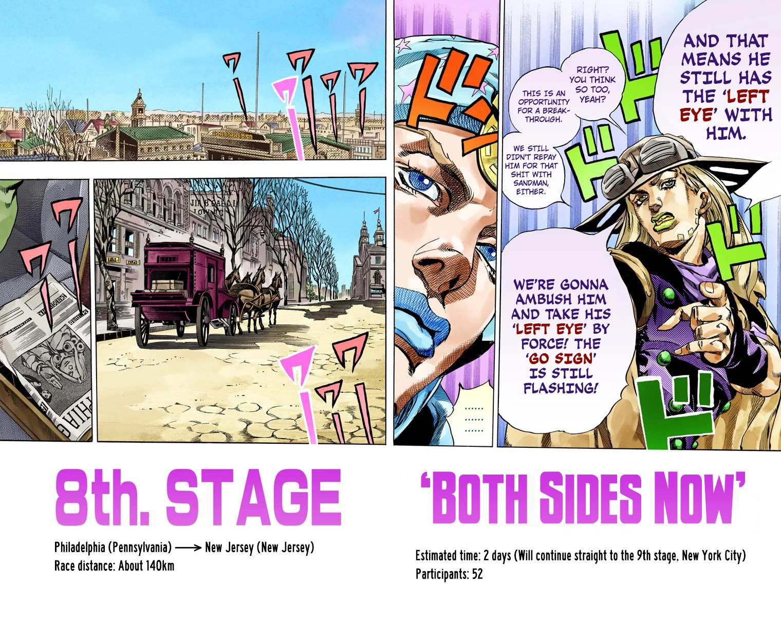 Read Jojo's Bizarre Adventure Part 7 Steel Ball Run Manga Online