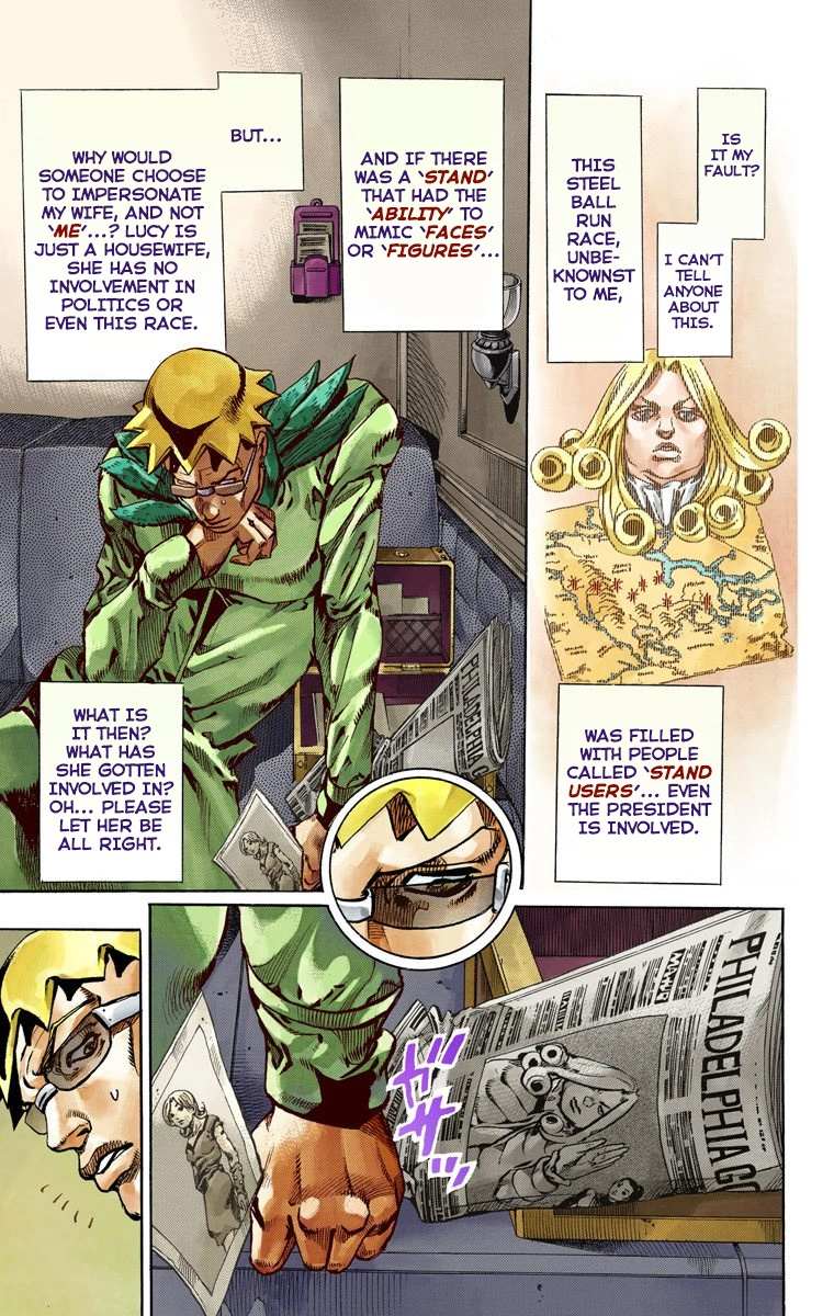 Read Jojo's Bizarre Adventure Part 7 Steel Ball Run Manga Online