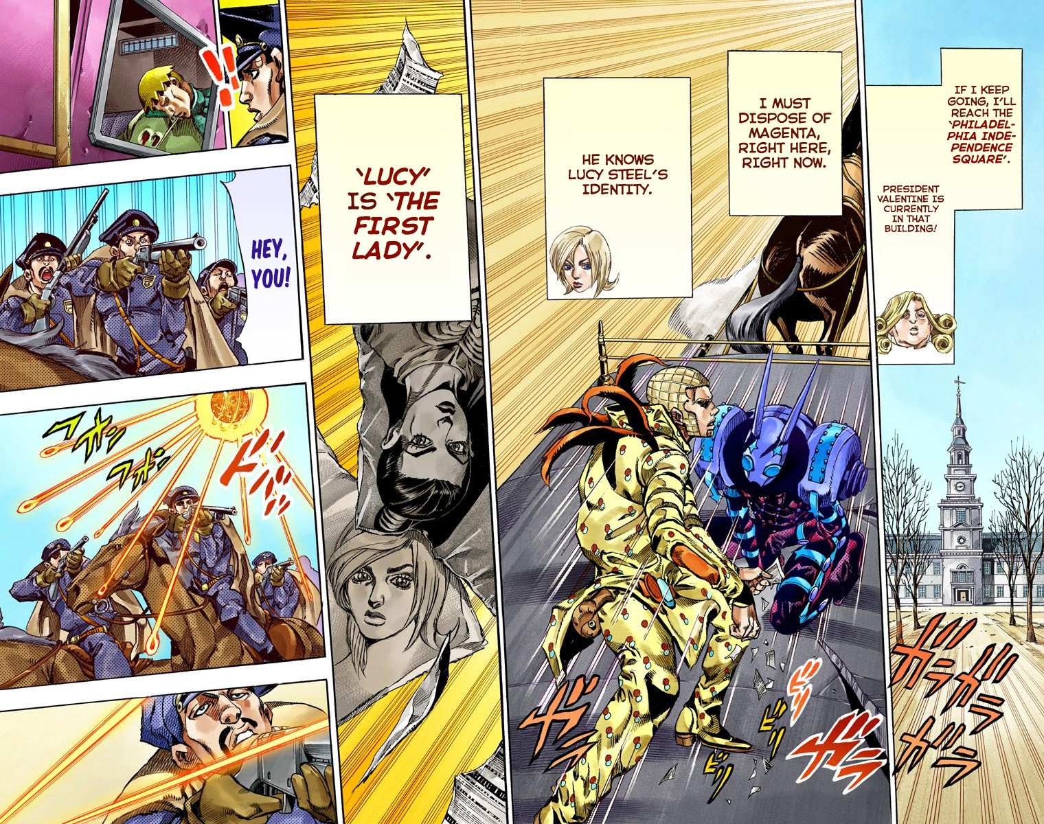 Read Jojo's Bizarre Adventure Part 7 Steel Ball Run Manga Online